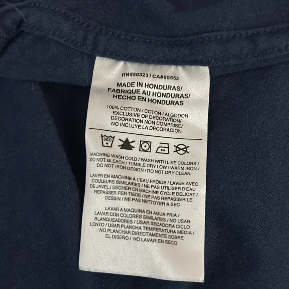 Villanova Basketball T-shirt. 2017 Big East tournament. Sz large. Blue w/white. - Picture 8 of 10